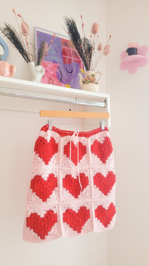 Producto - Falda Corazones