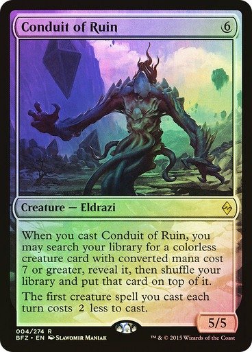 Producto - Conduit of Ruin (Foil)