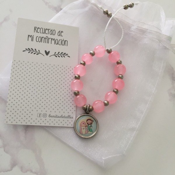 Producto - SOUVENIRS DECENARIOS EN BOLSA DE ORGANZA - CONFIRMACION