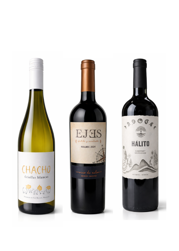 Producto - PEQUEÑOS PRODUCTORES - CHACHO ASENSIO + HÁLITO VINOS + EJES