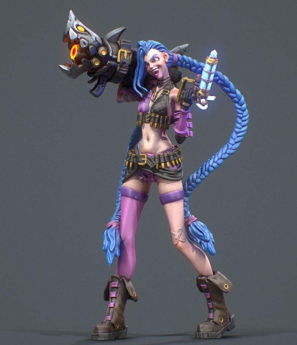 Producto - Figura Jinx 6 - League of Legends