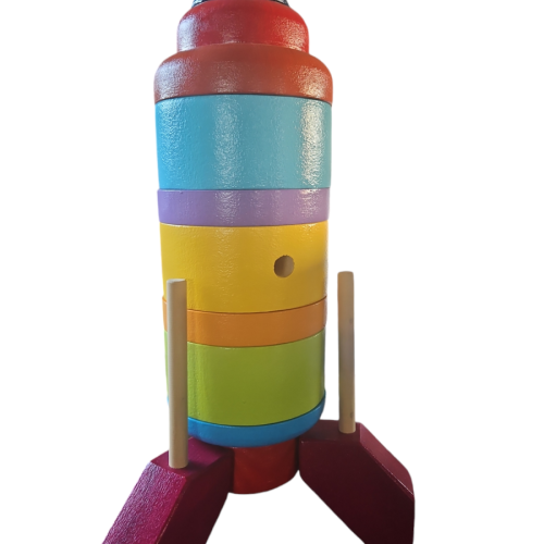 Producto - Cohete Clásico madera