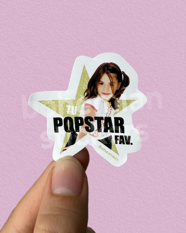 Producto - TU POPSTAR FAV - Sticker Individual Lali