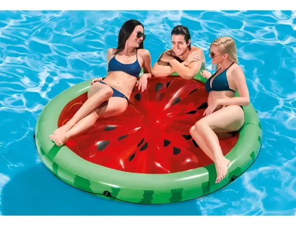 Producto - Colchoneta Inflable Intex Para Pileta Sandia Redonda 56283 183X23 Cm