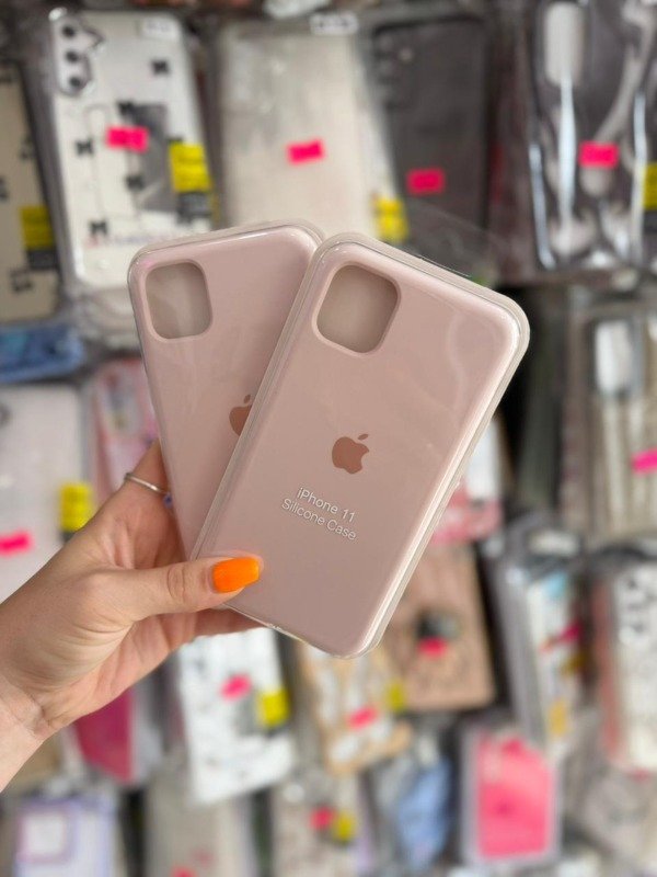 Producto - Silicone case iphone 11 rosa bebe 2