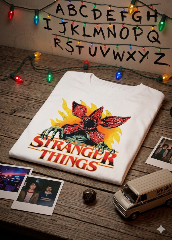 Producto - Remera Mujer Stranger Things Demogorgon