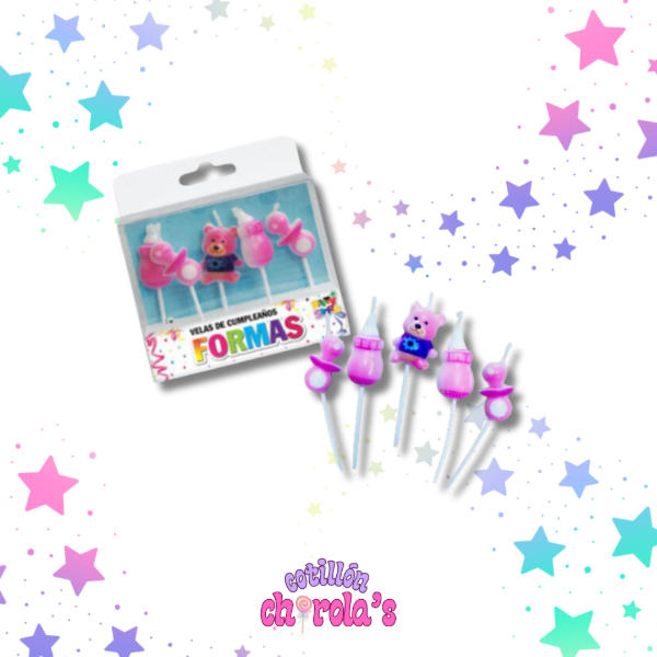 Producto - SET VELAS - 1 AÑO
