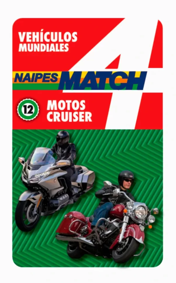 Producto - Cartas Motos Cruiser - Match4 - 5