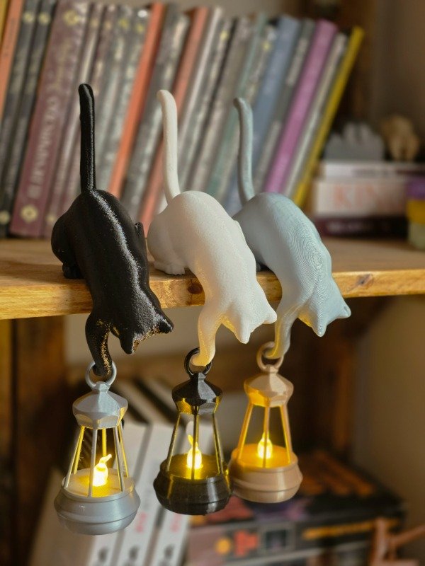 Producto - GATO CON FAROL PARA BIBLIOTECAS - 7
