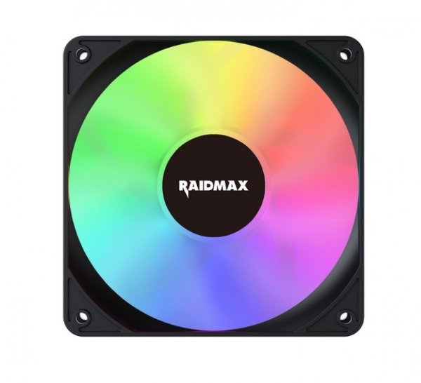 Producto - COOLER FAN 120mm ARGB PMW RAIDMAX X-AIR BLACK