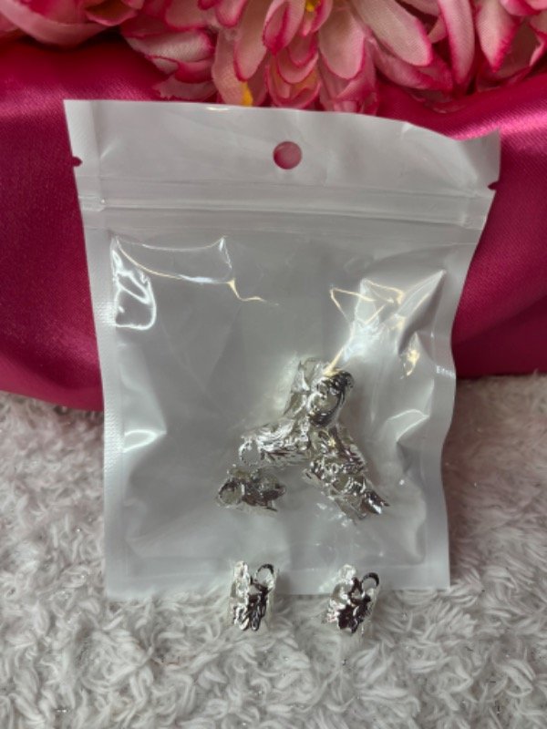 Producto - Cuff para trenzas plateado