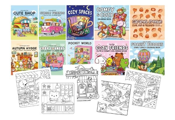 Producto - Pack x56 Libros Patterns, Boobie Goods y Cozy Friends - 2