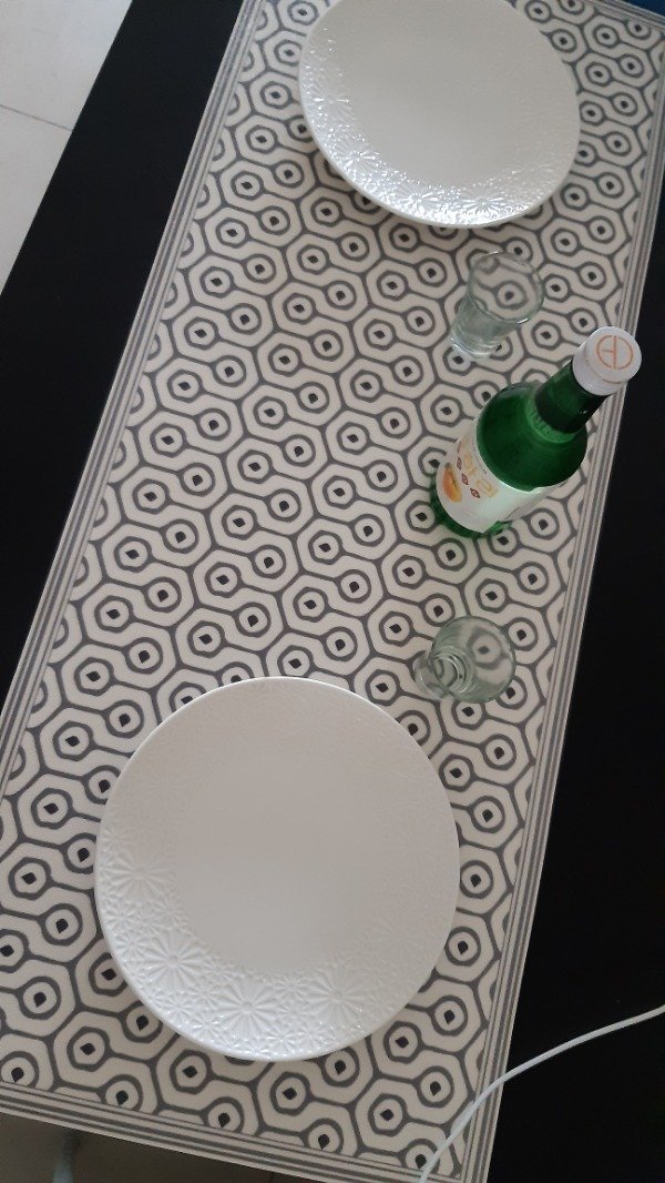 Producto - Individual vinilico xxl 90 x 35 gris topo