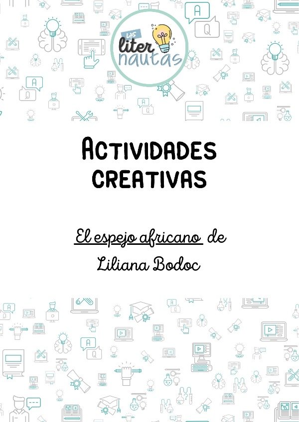Producto - Ebook actividades creativas de El espejo africano de Liliana Bodoc