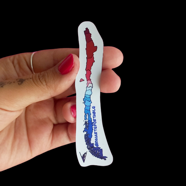 Producto - Sticker Mapa Chile