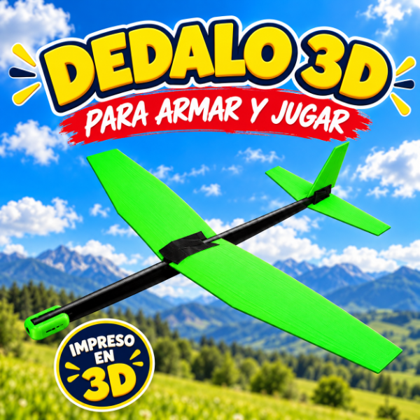 Producto - Dedalo 3D Avion Planeador - 1