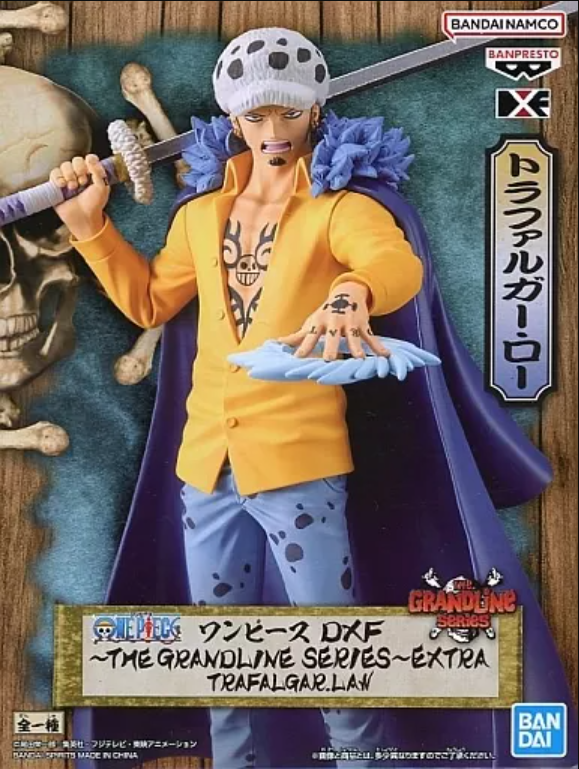 Producto - TRAFALGAR D. WALTER LAW -ONE PIECE DXF  THE GRANDLINE SERIES extra  BANPRESTO
