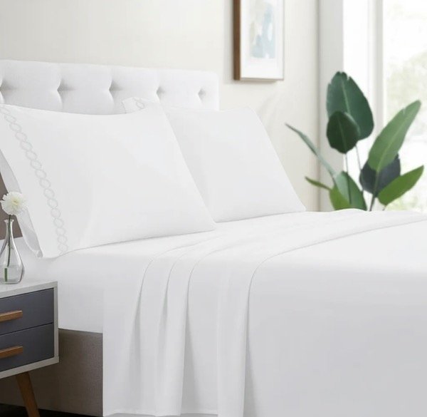 Producto - JUEGO DE SABANAS 2 P 1/2 BLANCAS