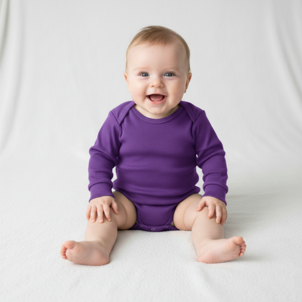 Producto - Body violeta RN -12 meses