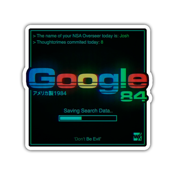 Producto - Sticker Google Diseño 1 Retro