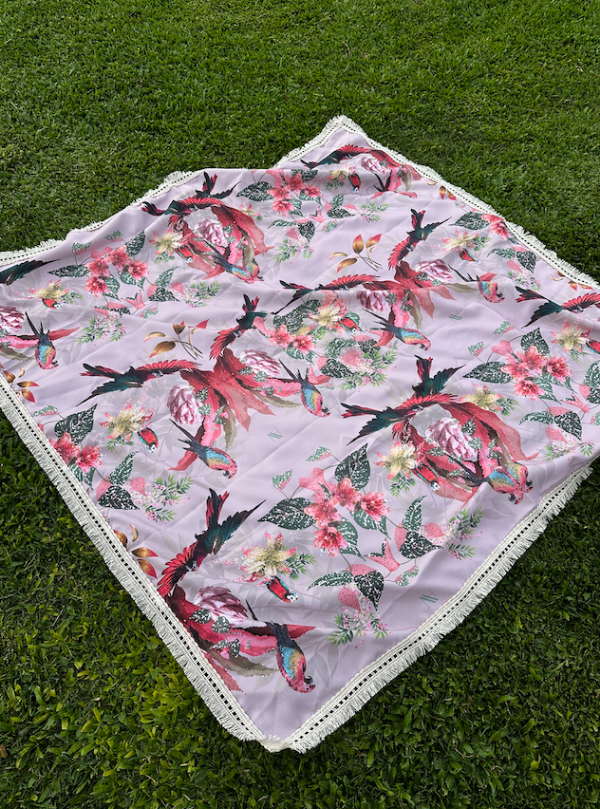 Producto - Lona viva lora rosa