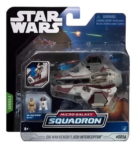 Producto - OBI-WANS'S JEDI INTERCEPTOR STAR WARS MICRO GALAXY