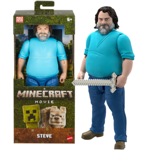 Producto - Minecraft Movie Steve 30cm
