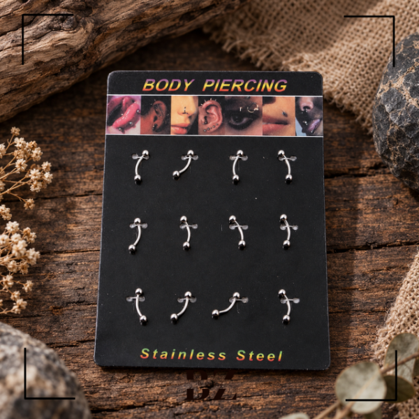 Producto - AROS PIERCING X 12 PCS EN SET - 2177-5