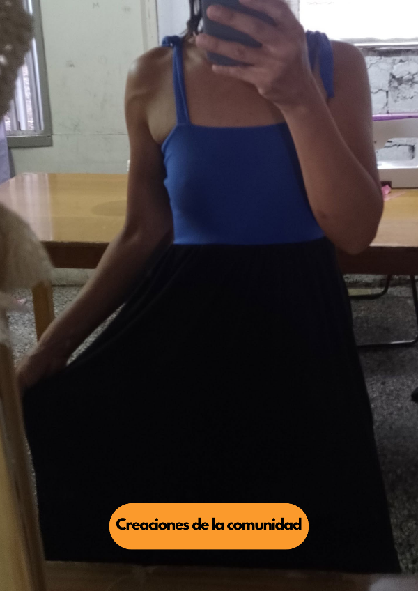 Producto - VESTIDO CON NUDO EN ESPALDA + VIDEO TUTORIAL - 6