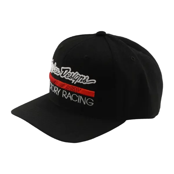 Producto - GORRA Bill Snapback Troy Lee Designs Factory Racing Black / Red E50