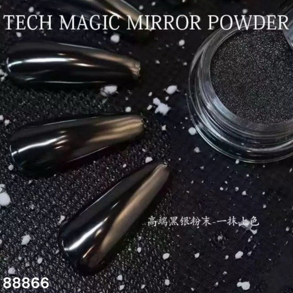 Producto - Tech Magic Mirror Powder polvo espejado negro 88866