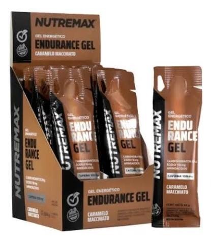 Producto - Gel energetico Nutremax 100mg Caramelo Macchiato