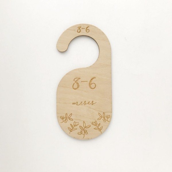 Producto - Divisores de placard bebé - Flores