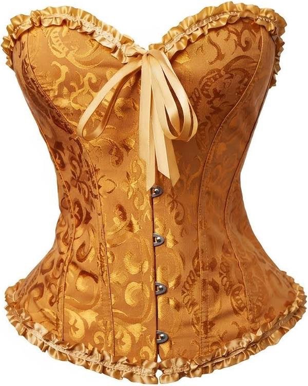 Producto - Corset victoriano naranja