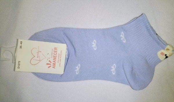 Producto - Soquete Amanecer 20/Celeste ositos - 2