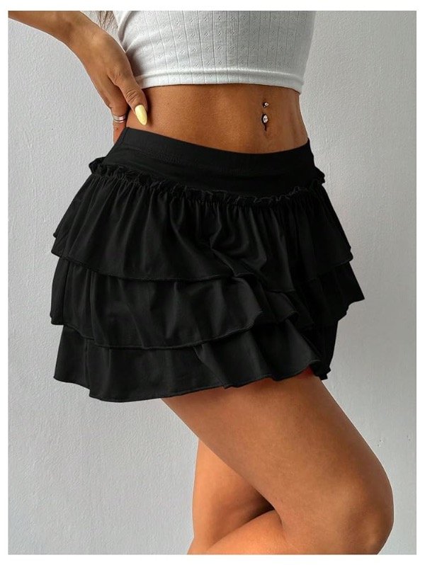 Producto - Pollera negra sin short