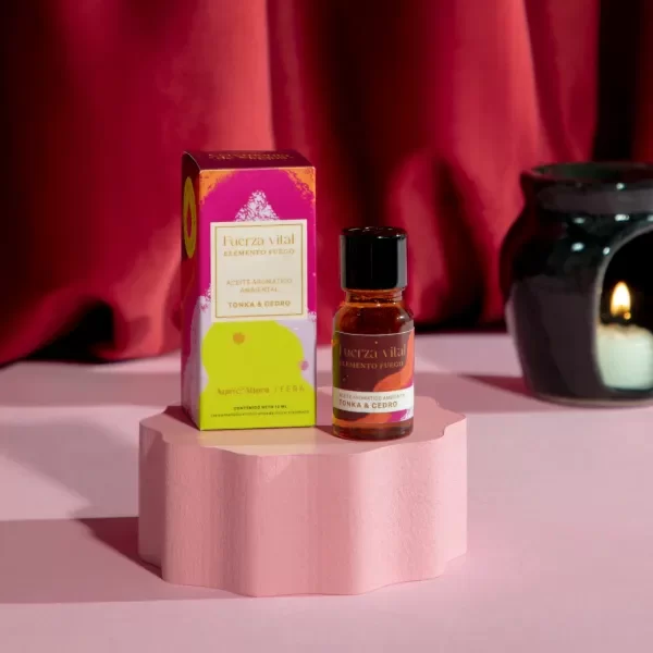 Producto - Aceite Fuerza vital - Tonka y cedro