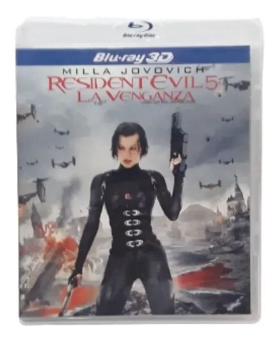 Producto - Resident Evil 5 Pelicula Blu-ray 3d La Venganza 2 Discos (usado)