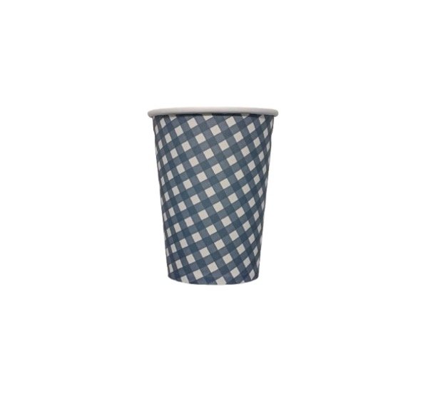 Producto - Vasos cuadrille Azulino x 10u