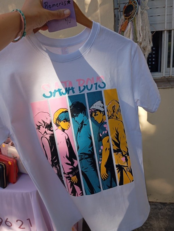 Producto - REMERA SAJA BOYS BLANCA TALLE 10