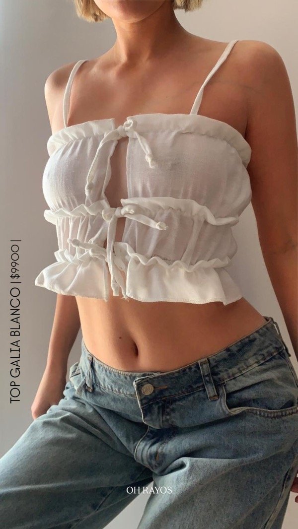 Producto - Top Galia Blanco