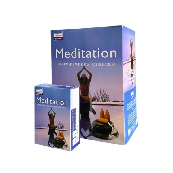 Producto - Conos black flow cascada Darshan meditacion x 12 unid.