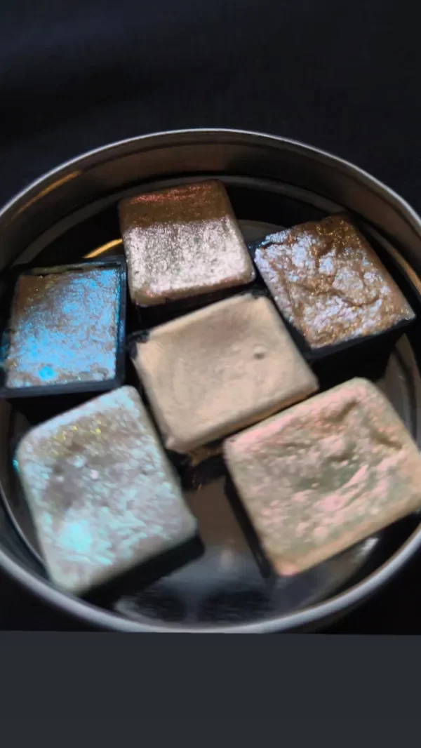 Producto - Paleta iridiscentes multicromo