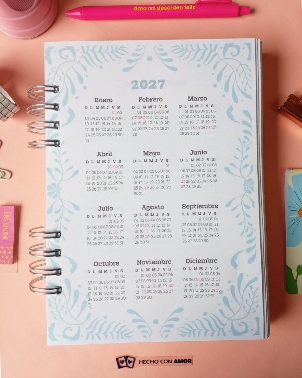 Producto - Agenda diaria Aura - 3