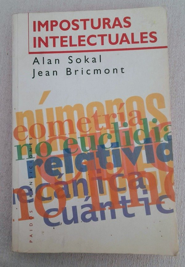 Producto - Imposturas Intelectuales - Alan Sokal - Paidos Transiciones #10
