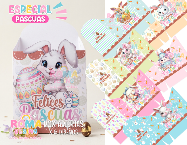 Producto - Cajita abierta Pascuas