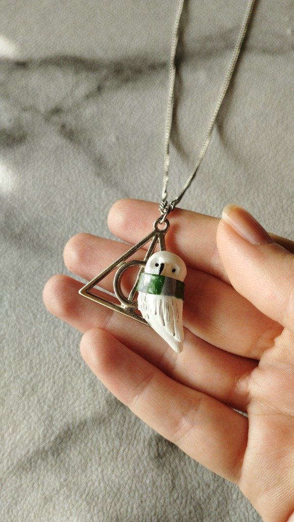 Producto - Collar Lechuza Slytherin