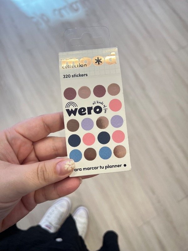 Producto - Stickers círculos rosas