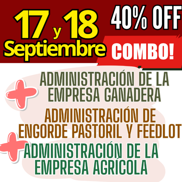 Producto - COMBO 3 CURSOS: Admin Ganadera + Engorde Pastoril y Feedlot + Admin Agrícola - 0