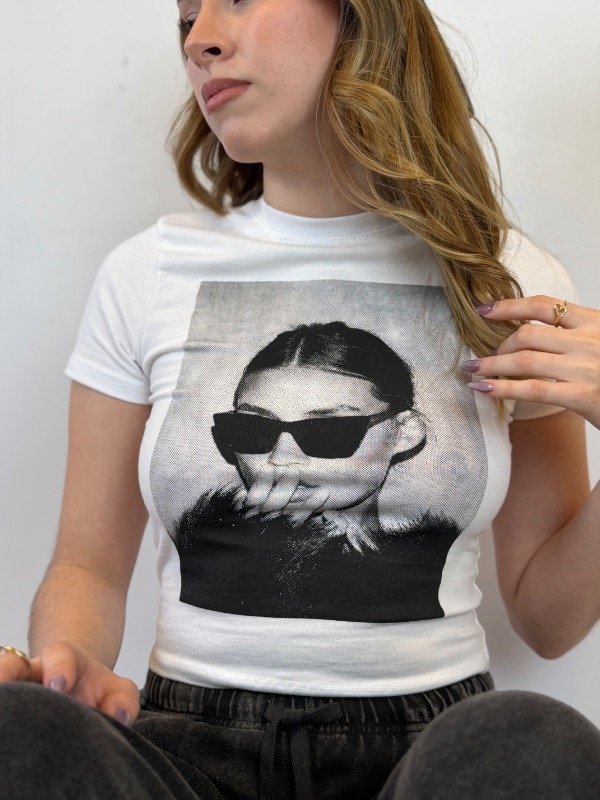 Producto - Remeras Baby Tee Blancas - 7